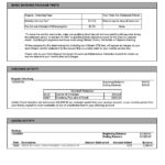 Australia Citibank bank statement Word and PDF template, 6 pages