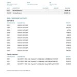 USA Capital One bank statement Word and PDF template, 4 pages