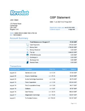 UK Revolut Bank st. word 000001