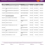 India AU Small Finance bank statement, Word and PDF template, 5 pages