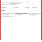 India HDFC bank statement Word and PDF template, 5 pages