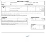 Uganda Stanbic bank statement template in Excel and PDF format (3 pages)