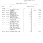 Uganda Stanbic bank statement template in Word and PDF format (3 pages)